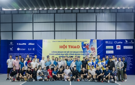 CÔNG ĐOÀN CƠ SỞ CƠ QUAN CÔNG TY SKYPEC TỔ CHỨC THÀNH CÔNG TỐT ĐẸP HỘI THAO CHÀO MỪNG ĐẠI HỘI CÔNG ĐOÀN CÁC CẤP  NHIỆM KỲ 2025 – 2030